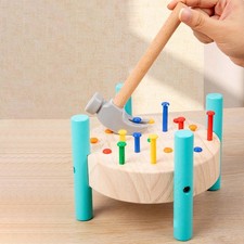 Jouet En Bois Avec Piquets De