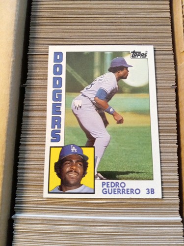 1984 topps baseball singles - 1984,