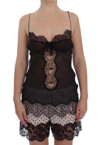 Dolce gabbana black silk - &,