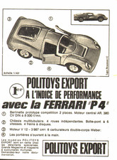 PUB VEHICULE  " POLITOYS-M