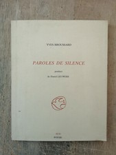 YVES BROUSSARD - PAROLES DE