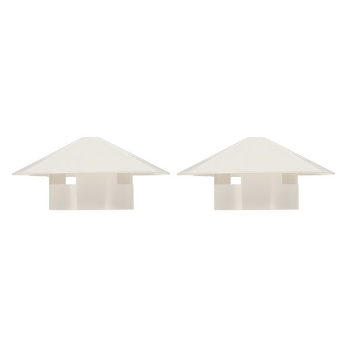 Capuchon cheminée 2pcs - 3",