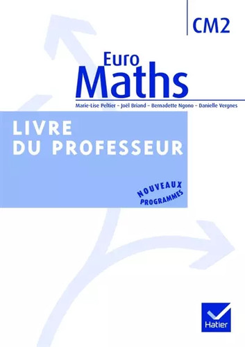 Euro maths cm2 - livre, du