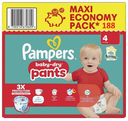 Pack couches culottes bébés - couches,