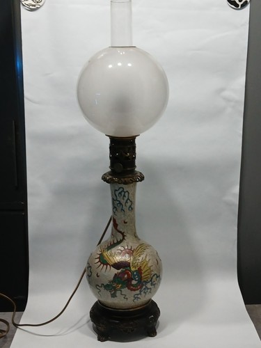 Lampe pétrole xix siècle - lampe,