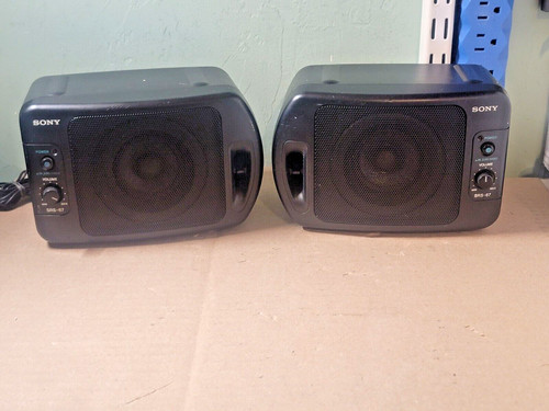 Pair sony stereo active - pair,