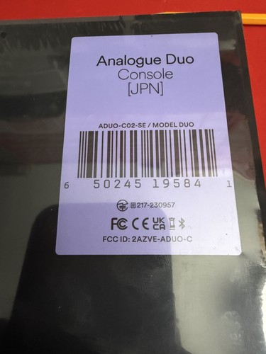 New sealed analogue duo - new,