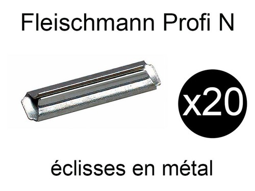 Fleischmann 20x éclisses - 20x, en