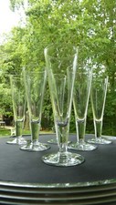 Baccarat / 6 flutes à Vin de