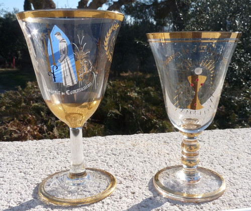 Verres souvenir communion - 2,