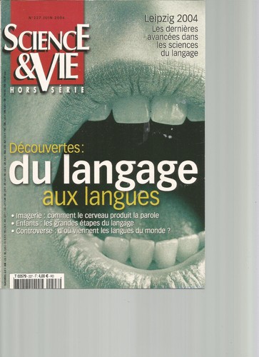 Sciences vie 227 - sciences,