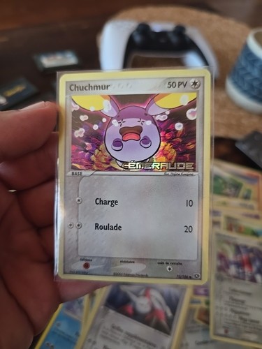Carte pokémon chuchmur - carte,
