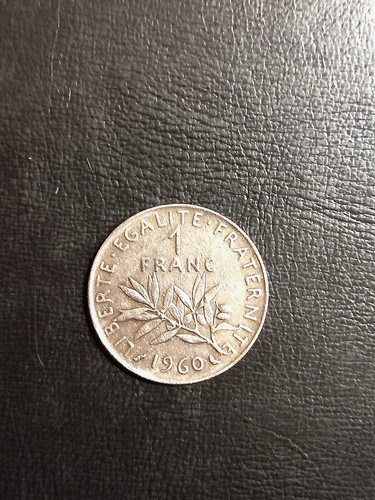 Pièce franc 1960 semeuse - de,