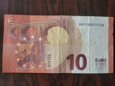 10 Euros Billet France 2014, une suite de chiffre unique pour collectionneur