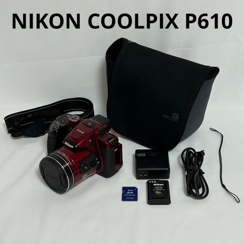 Nikon coolpix p610 rouge - nikon,