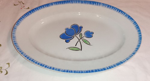Badonviller grand plat - plat, ovale