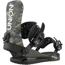 Union STR Snowboard-Binding Boucle Herren Damen Camo 2026 NEU