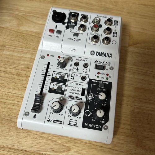 Yamaha ag03 white - ag03,