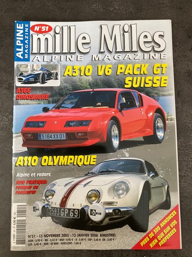 Mille miles alpine - mille, magazine