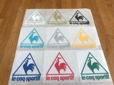 Coq sportif patch flocage - coq,