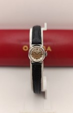 Omega Dame Vintage Or Blanc 18K  Cal: 580 Réf. 7112 GY – Années 1960 (4,4grs Or)