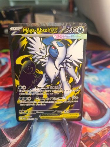 Carte pokémon mega absol - pokémon, ex