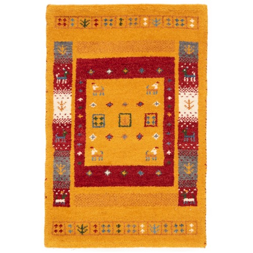 Tapis gabbeh fait main - gabbeh, laine