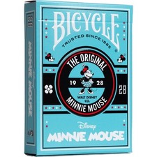 Jeu de 54 Cartes Disney Minnie Mouse Classic - bleu - Bicycle