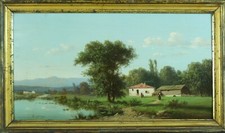 Tableau ancien alfred godchaux - ancien,