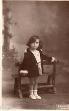 BJ317 Carte Photo vintage card