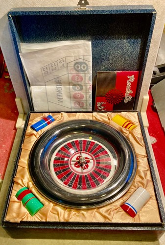 Jeu roulette ancien - de,