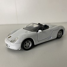 Maisto Shell Porsche Boxster Blanc 1/36 Métal Voiture Miniature