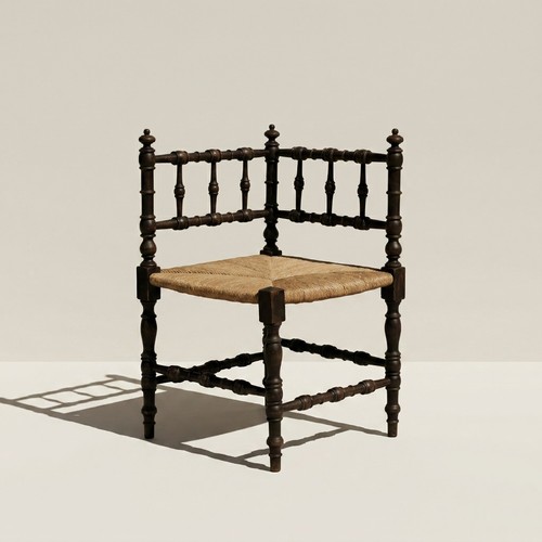 Chaise angle ancienne xixe - chaise,