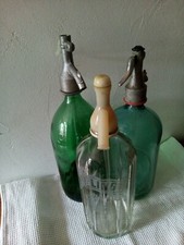 3 SYPHONS ANCIENS ANGLAIS de