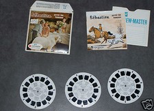 @ ANCIENNE DIAPO DIAPOSITIVE BELLE ET SEBASTIEN PARMI LES HOMMES GAF VIEW MASTER