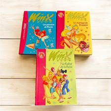 lot de 3 livres WinX club -