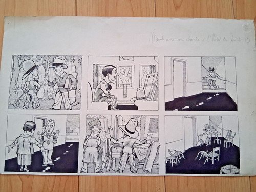 Série planches bd non - de,