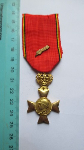 Guerre médaille belge - guerre, -18