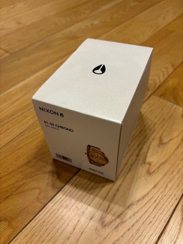 Nixon chrono all - all, gold
