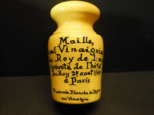 Ancien Pot à Moutarde " MAILLE "