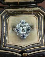 Bague de mariage style art