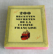 200 Recettes Secrètes de la Cuisine Française BIFRONS 1966   livre rare