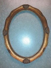 Cadre Ovale Classique En Bois