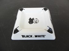 ANCIEN CENDRIER DE COLLECTION PUBLICITAIRE POUR BLACK WHITE