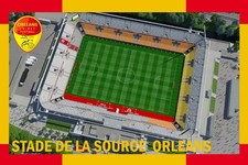 CP. STADE .  ORLEANS  FRANCE  STADE DE LA SOURCE #  CS. 709