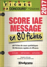 Score iae message en 80 fiches