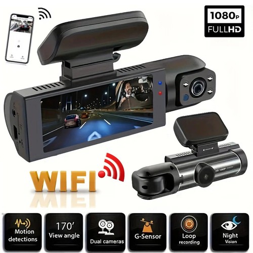 Caméra dashcam voiture - caméra,