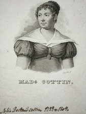 Sophie cottin portrait gravure - cottin,