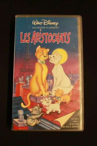 Les aristochats cassette vhs - les,