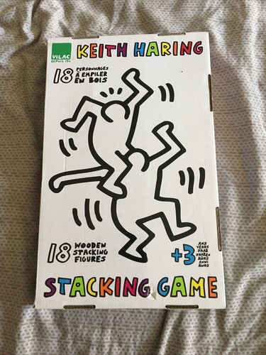 Vilac stacking game keith - stacking,